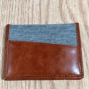 Buxton Brown and Gray Wallet